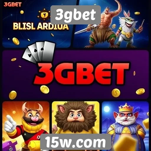 Variedade de jogos disponíveis na plataforma 3gbet